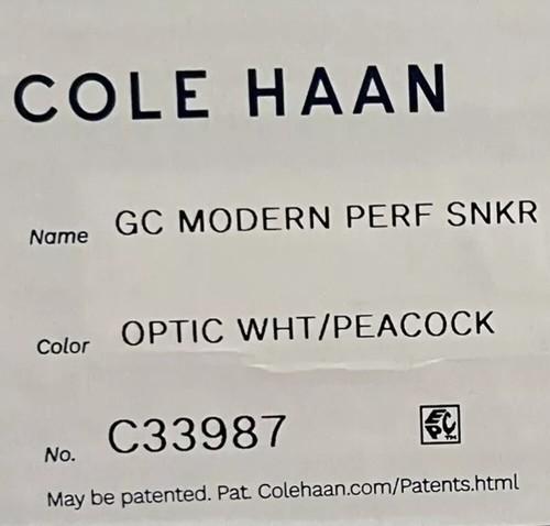 Cole Haan Men's Grand Crosscourt Modern Perforat Optic White Size 12M - Picture 5 of 10