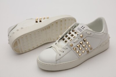 Valentino Untitled 22 Rockstud Sneakers Size 37/ US 7 in White 