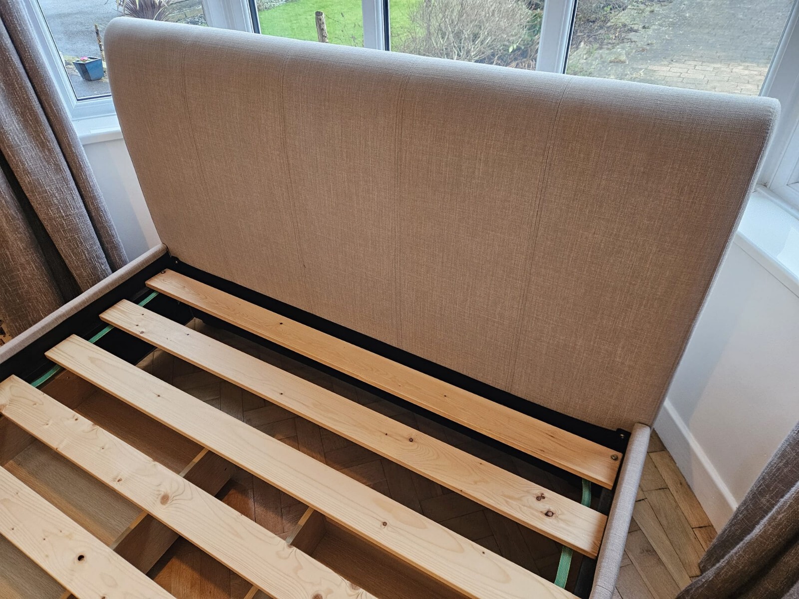 Dreams Lucia Grey/Silver Bed Frame with Storage (King Size) eBay