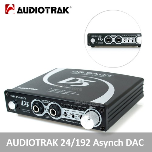 Zewnętrzna karta dźwiękowa AudioTrak DR.DAC3 / USB2.0 480Mbps asynchroniczne podwójne słuchawki - Zdjęcie 1 z 7