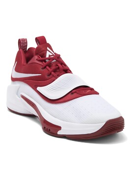 Nike Zoom Freak 3 Sneaker Basketball Shoes Red White Mens Size
