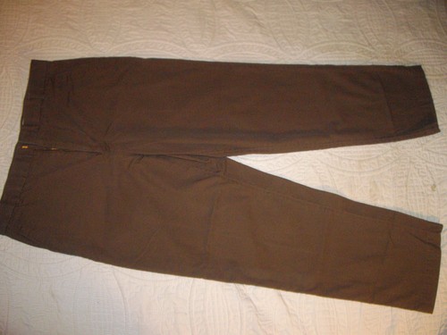 NWOT Brown Twinhill Pants lightweight Size 36 Waist 30 Inseam 4reg WorkWear - Picture 11 of 24