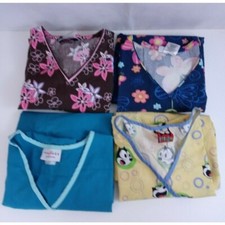 Lot of 4 Mixed Brands Size Small Women's Scrub Tops
