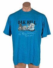 Otter Oak Hill Nominated blue-ribbon school Blue award Vintage shirt XL USA MADE