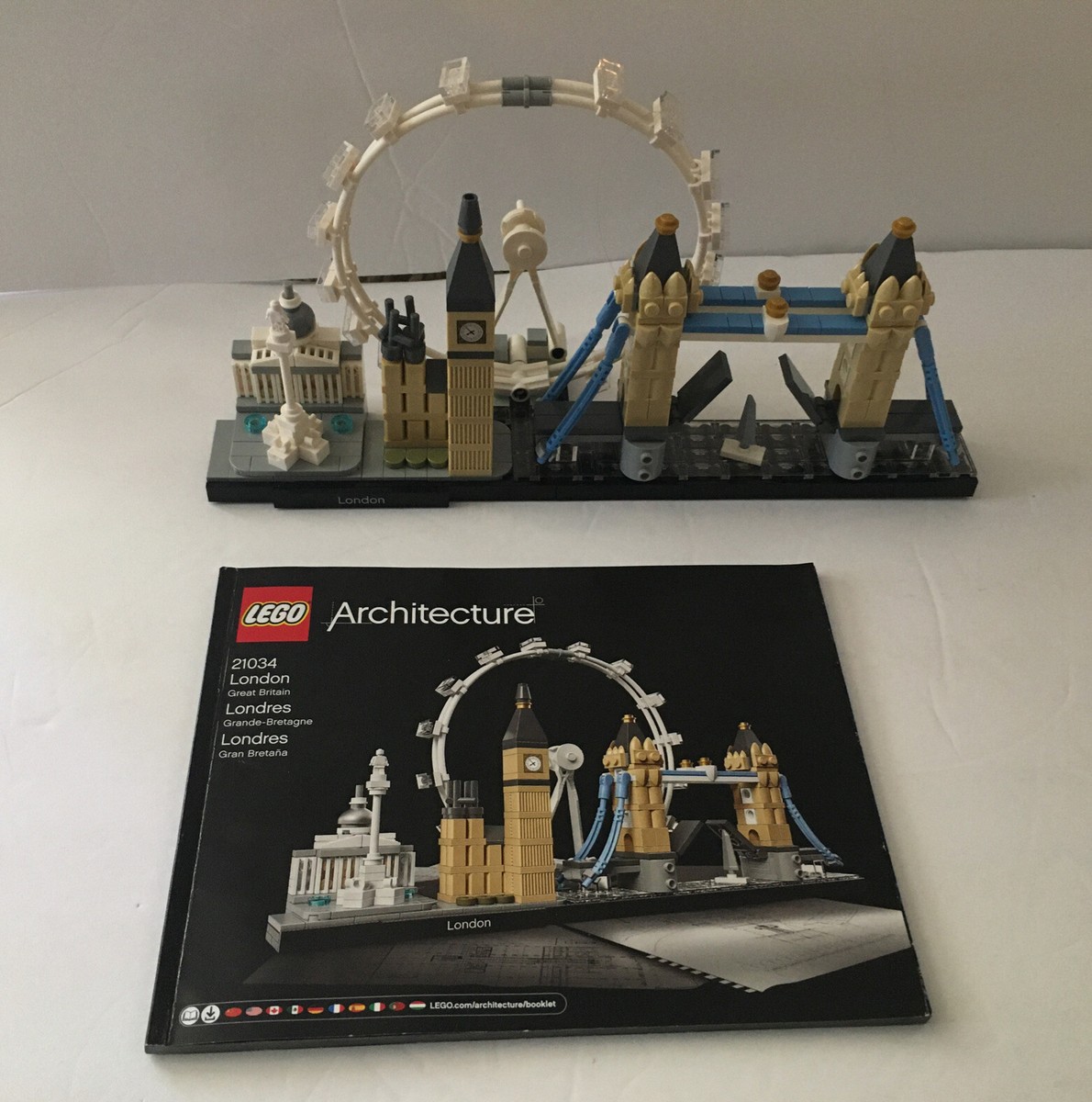 ^^② LEGO 21034 Architecture London Skyline Toys Great Britain Model