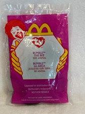 McDonald's Ty Teenie Beanie Babies Bumble The Bee (2000)  Sealed Unnumbered