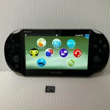 PlayStation Slim Vita Wi-Fi Khaki / Black PCH-2000ZA16 Sony Console +8GB memory