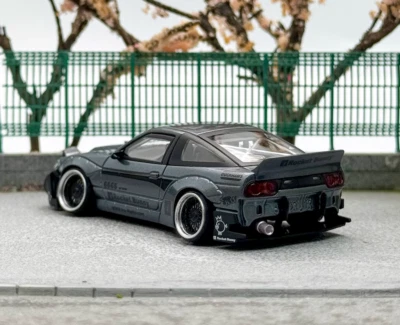 新品未開封】MT 1/64 日産180SX ロケットバニー メタリック