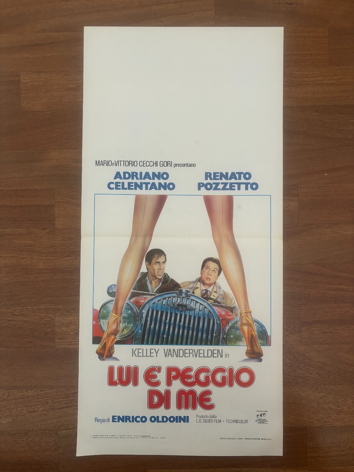 Locandina originale film Lui è peggio di me (1984) - Regia di Enrico Oldoini
