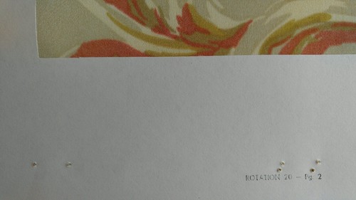 Brunschwig Fils Fabric Sample *Sackville Scroll* 15" X 16" Swirl Brown Rust Tan - Picture 5 of 6