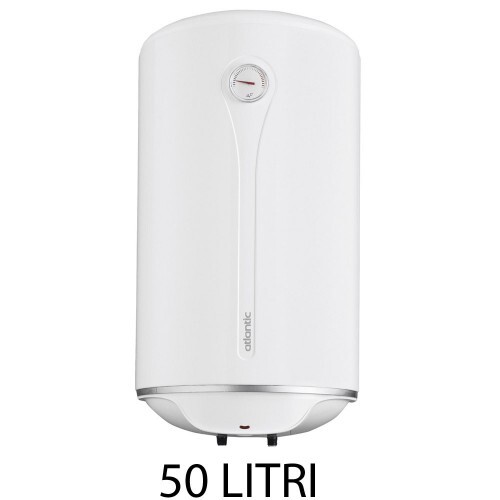 Scaldabagno Elettrico 50 Litri Verticale Scaldacqua con Resistenza Termostato - Foto 1 di 6