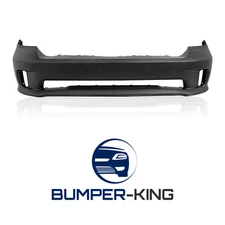 BUMPER-KING Primered Front Bumper Cover for 2013-2018 RAM 1500 Sport/Express