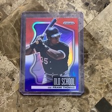 2022 Panini Prizm #OS-3 Frank Thomas Old School Red/White/Blue Prizm A-47