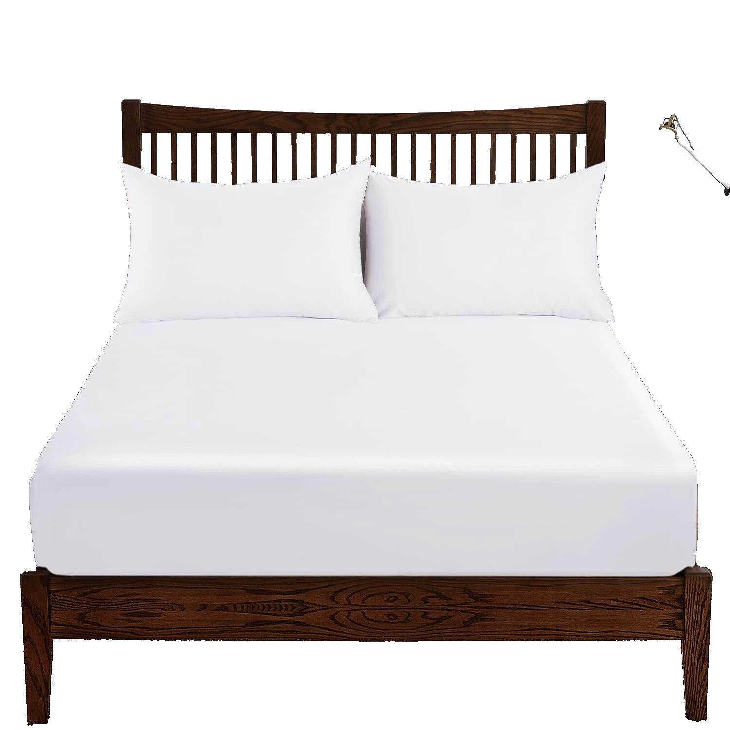 Cotton Sateen King Fitted Sheet Bed Sheets