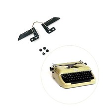 Card Scale for Erika 12 Typewriter Vtg Part Schreibmaschine Modell Carriage Rule thumbnail