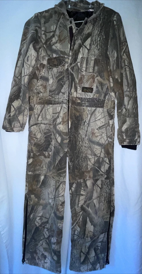 Liberty Youth Denim Overalls Blue Denim & Camo Coveralls Size 14 Boys Lot Of 2 - Image 4 of 4