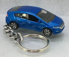 HONDA  INSIGHT    (blue)    CUSTOM MADE DIE-CAST KEY CHAIN KEYCHAIN