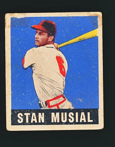 1948 Leaf STAN MUSIAL Rookie #4 VG