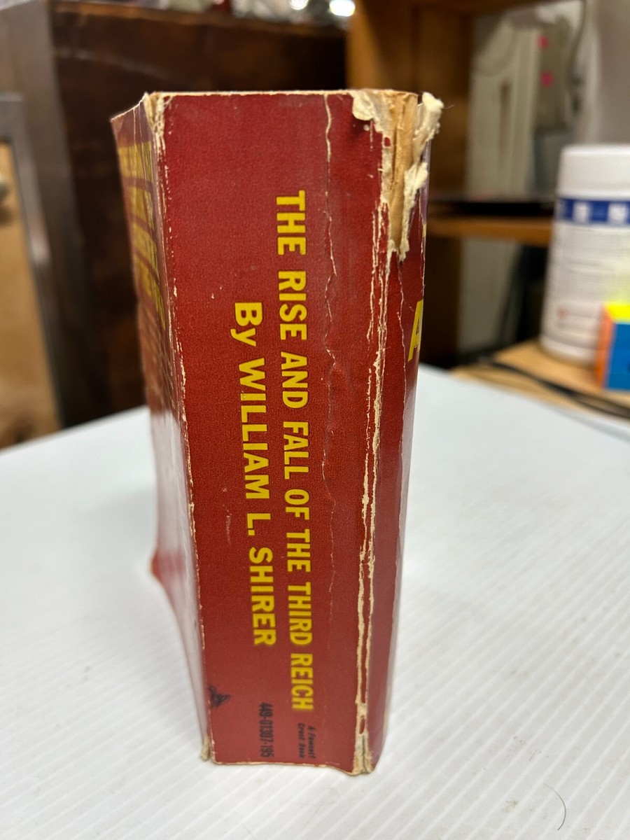 The Rise and Fall of the Third Reich 1960 Vintage Paperback Book