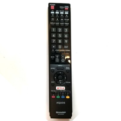 OEM Sharp AQUOS LCD TV Remote Control GB172WJSA for LC70EQ30U Sharp TVs