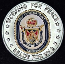 LSD-50 USS CARTER HALL FCPOA - GATOR - Navy Challenge Coin