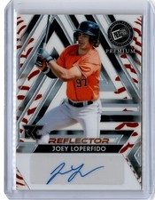 2024 Press Pass Premium Laces Reflector Joey Loperfido Auto 1/1 (B81) Blue Jays