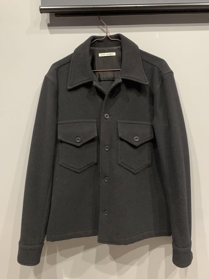 our legacy loan jacket black melton Size 46 | eBay