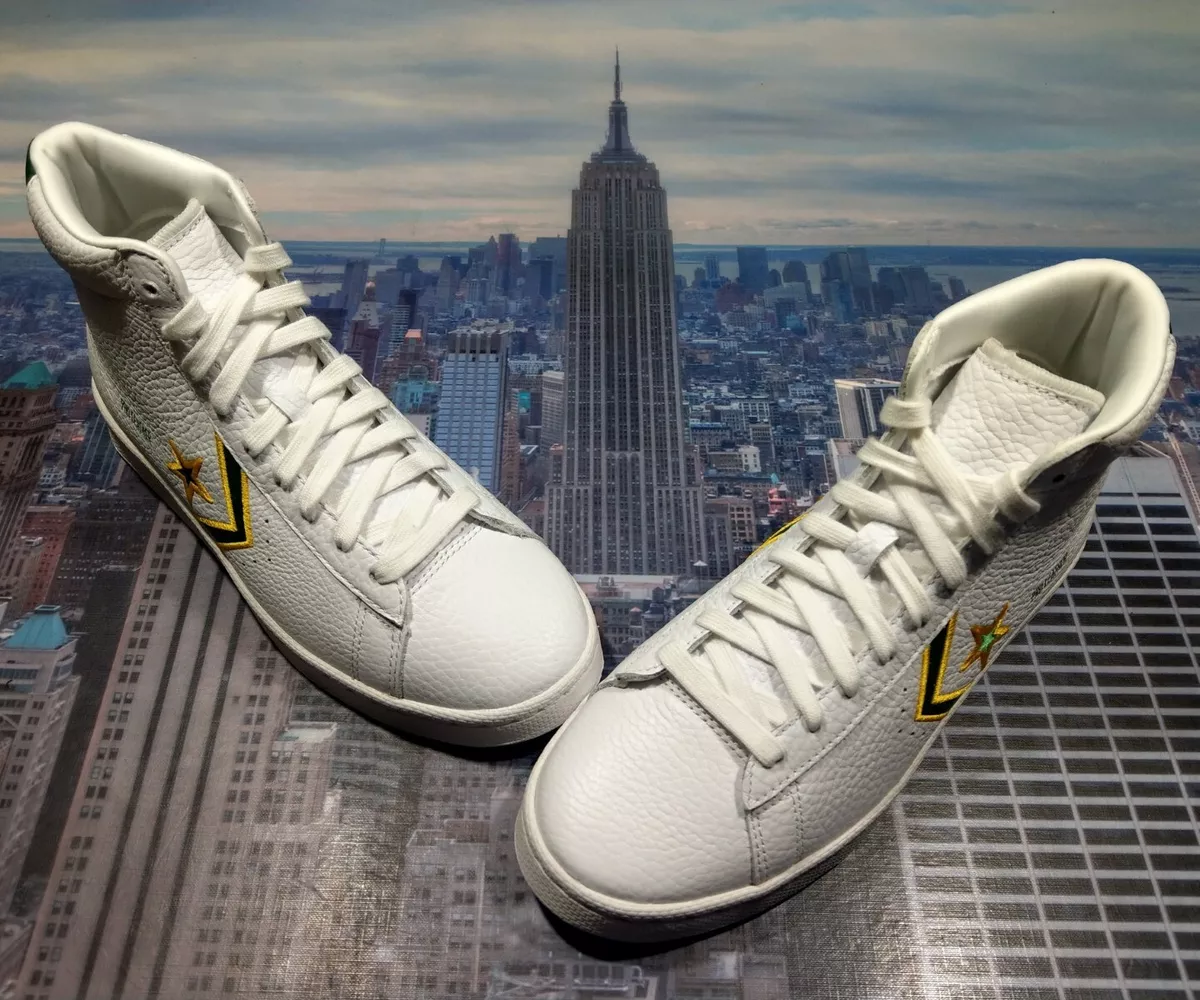 Converse Pro Leather Mid Breaking Barriers Boston Celtics Mens Size 5.5 167061C