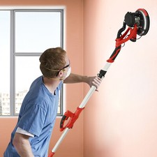 850W Drywall Sander Foldable Electric Wall Sander with 6 Pcs Sanding Discs