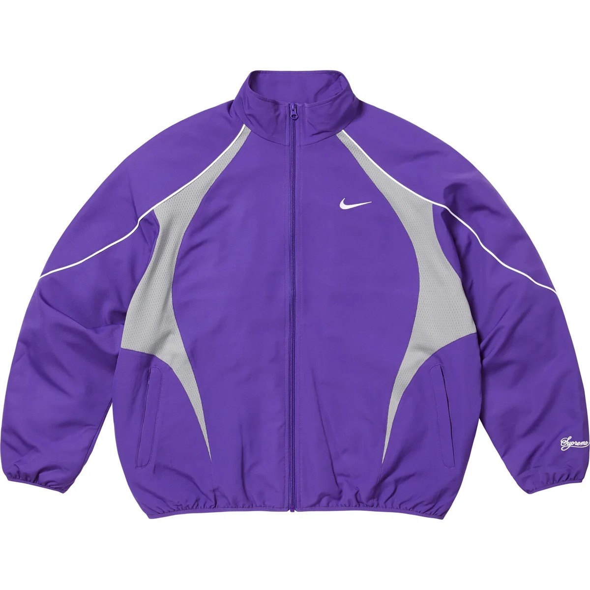 Supreme x Nike Track Jacket Black Purple Yellow 3colors SS25 Japan