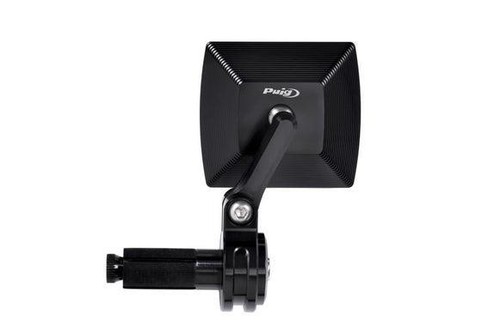 Specchio Universale Per Manubrio Bar End Puig Monaco In Alluminio Nero