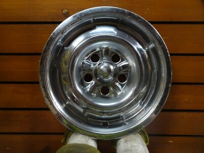 1964-67 MERCURY COMET CYCLONE MARAUDER HUB CAP WHEEL COVER MAG 14'' FRONT RARE