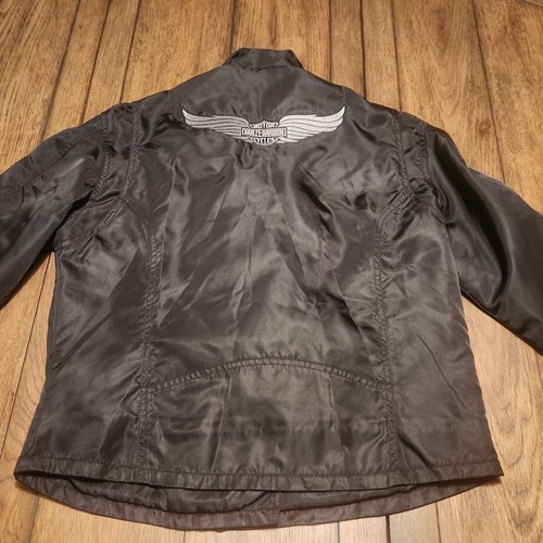 Harley Davidson Bikers Ladies Black Jacket American Legend Kids Jacket/Coat (M) - Picture 13 of 15