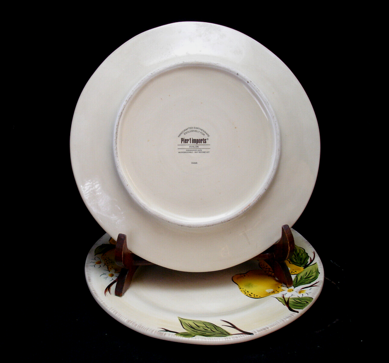 Avalon by Pier 1 DINNER PLATE 11" SET / 2 eBay