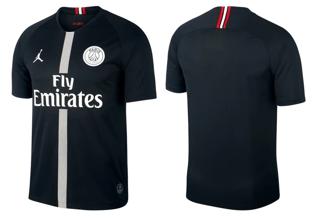 Maillot de football psg noir jaune homme - Nike