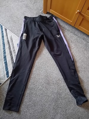 Castore Ecb England Cricket Trainingshose Hose mit Reißverschlusstaschen Größe L
