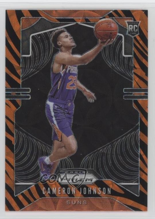 2019-20 Panini Prizm Rookie Choice Tiger Stripes Prizm Cameron Johnson #257 3g8