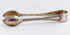 Antike Zuckerzange 800 Silber &ndash; Richard K&ouml;berlin &ndash; 28 g &ndash; ca. 11,5 cm
