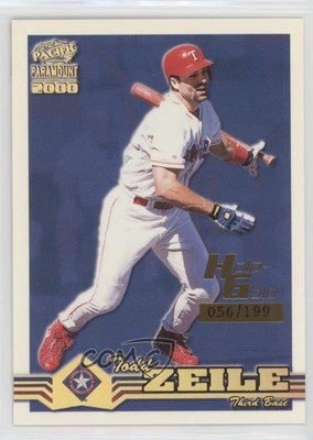2000 Pacific Paramount Holo-Gold 56/199 Todd Zeile #241 uk2