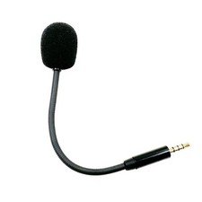Straight Plug External Microphone Omnidirectional Microphone for PC Game Headset