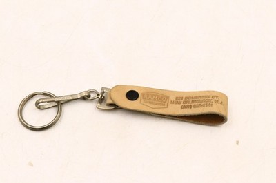 Vintage AAMCO Transmissions New Brunswick NJ Leather Keychain