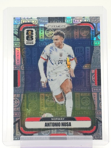 ANTONIO NUSA 2026 PANINI PRIZM FIFA WORLD CUP PANINI LOGO /61 #326 NORWAY Q3901