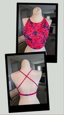 New Victoria's Secret VS Medium M Pink Floral Bralette Wireless No Padding