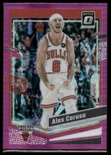 2023-24 Donruss Optic Alex Caruso #58 Chicago Bulls Hyper Pink