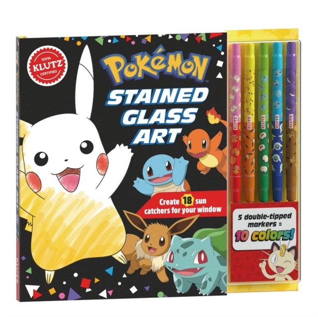 Pokemon Stained Glass Editors Of Klutz - Image 8