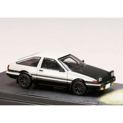 TOYOTA Sprinter Truneo (AE86) - Shinji Inui - white / black - Hobby Japan 1:64
