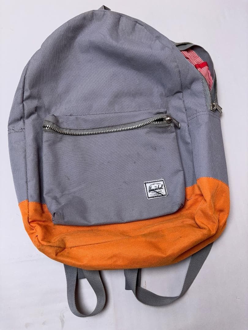 Herschel Gray Orange Backpack Backpack Japan - image 3