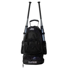Tanel 360 Bat Pack Baseball/Softball Backpack Bag - Black