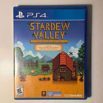 #ad Stardew Valley Collector#x27;s Edition PS4 Lot #3 PRISTINE $55.00