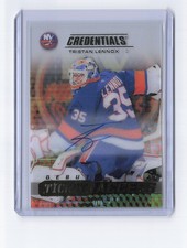 2025-26 UD Credentials #DTAA-TL Tristan Lennox Acetate Debut Ticket Auto #/99